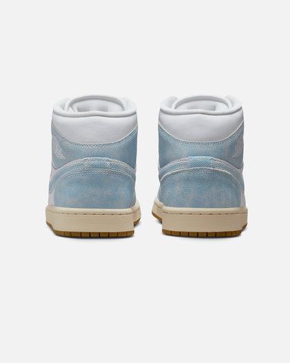 Jordan Women's Air Jordan 1 Mid SE "Denim" Blue/Gum