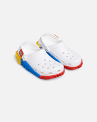 Crocs X LEGO® 4LW System Clog White/Blue/Yellow