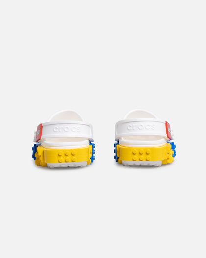 Crocs X LEGO® 4LW System Clog White/Blue/Yellow