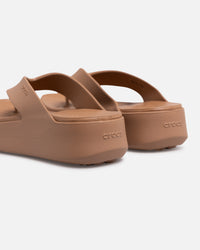 Crocs Women's Getaway Platform Flip Chocolate