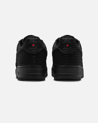 Nike Air Force 1 Retro "Valentine’s Day" Black/Black