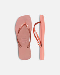 Havaianas Women's Slim Square Thongs Rose