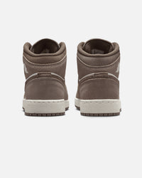 Jordan Kids' Air Jordan 1 Mid (GS) Enigma Stone