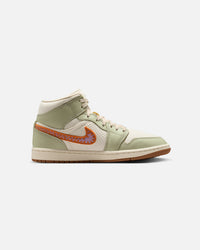 Jordan Women's Air Jordan 1 Mid SE Olive