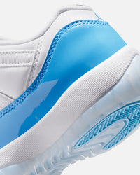 Jordan Kids' Air Jordan 11 Retro Low "University Blue" (GS) White/University Blue