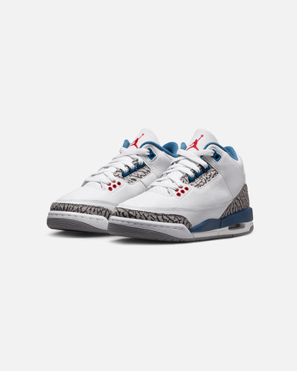 Jordan Jordan Kids' Air Jordan 3 Retro "True Blue" (GS) White/Red/Blue