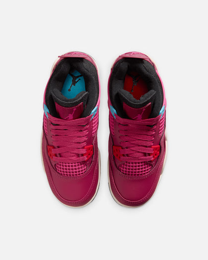 Jordan Kids' Air Jordan 4 Retro "She's A Star" (GS) Beet Red