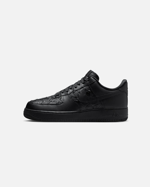 Nike Air Force 1 '07 Edge Black/Black-Metallic Silver
