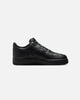Nike Air Force 1 '07 Edge Black/Black-Metallic Silver
