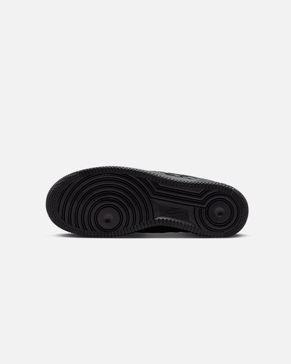 Nike Air Force 1 '07 Edge Black/Black-Metallic Silver