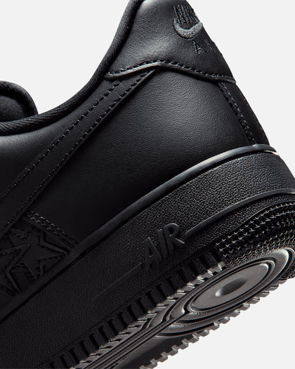 Nike Air Force 1 '07 Edge Black/Black-Metallic Silver