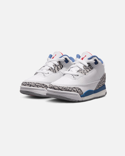 Jordan Kids' Air Jordan 3 Retro "True Blue" (TD) White/Red/Blue