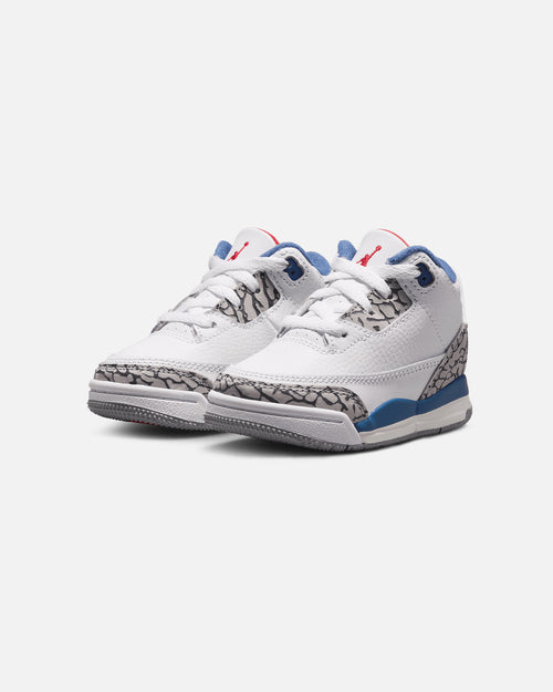 Jordan Kids' Air Jordan 3 Retro "True Blue" (TD) White/Red/Blue