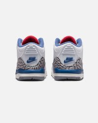 Jordan Kids' Air Jordan 3 Retro "True Blue" (TD) White/Red/Blue