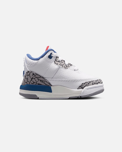 Jordan Kids' Air Jordan 3 Retro "True Blue" (TD) White/Red/Blue