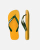 Havaianas Top Brazil Logo Thongs Yellow