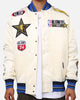 Pro Standard NBA All Star Game 2024 Satin Jacket Eggshell/Midnight Navy