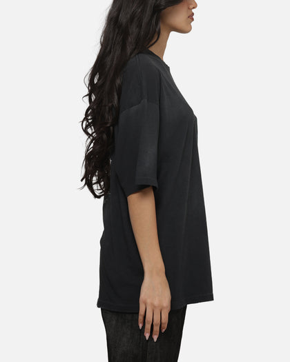 Represent Private Members T-Shirt Stained Black
