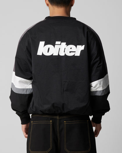 Loiter Studio Athletic Crewneck Black