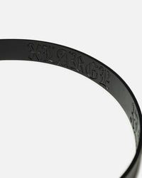X-Large Old English Reversible Belt Black