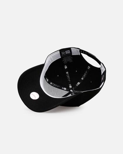 New Era Texas Rangers 'Easy Black' 9FORTY A-Frame Snapback Black/Black
