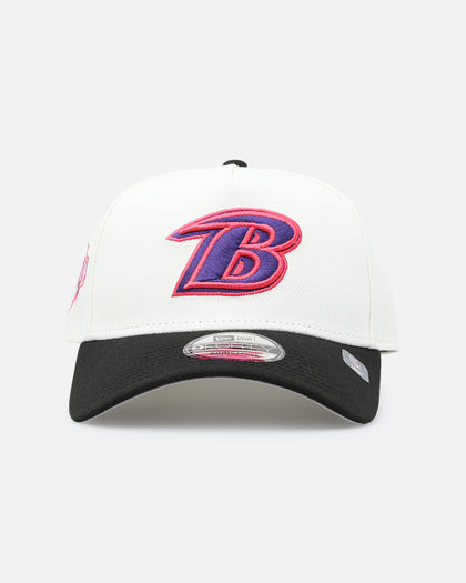 New Era Baltimore Ravens 'Neon Nights' 9FORTY Snapback Chrome/Black