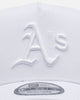 New Era Oakland Athletics 'Easy White' 9FORTY A-Frame Snapback White/White