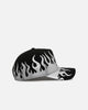 New Era Atlanta Braves 'Metallic Flames' 9FORTY A-Frame Snapback Black/Silver
