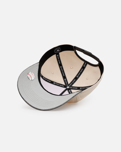 47 Brand New York Yankees 'Washed Black Visor' 47 Offside Snapback Natural