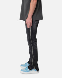 MNML D558 Straight Stripe Denim Jeans Black
