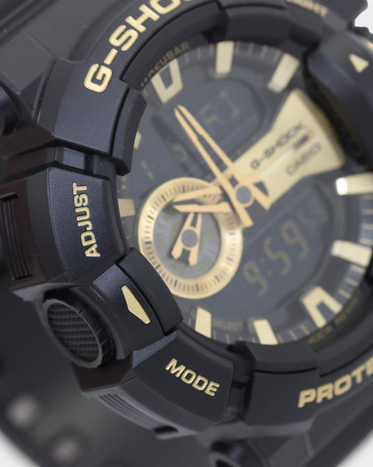 Ga400gb Rotary Switch Watch Black/Gold