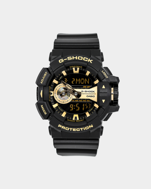 Ga400gb Rotary Switch Watch Black/Gold