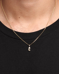 Mister Mini Praying Hands Pendant 14KT Gold