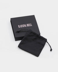 Raising Hell Women's Gothic Letter Anklet Gold