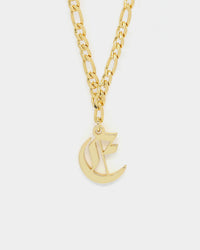 Raising Hell Women's Gothic Letter Anklet Gold