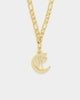 Raising Hell Women's Gothic Letter Anklet Gold