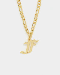 Raising Hell Women's Gothic Letter Anklet Gold