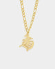 Raising Hell Women's Gothic Letter Anklet Gold