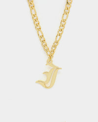 Raising Hell Women's Gothic Letter Anklet Gold