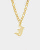 Raising Hell Women's Gothic Letter Anklet Gold