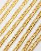 Raising Hell Women's Gothic Letter Anklet Gold