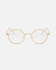 NUQE Liden Glasses Gold/Bluelight