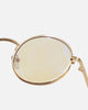 NUQE Liden Glasses Gold/Bluelight