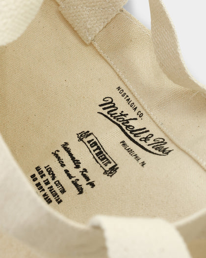 Mitchell & Ness Los Angeles Lakers Graphic Tote Bag Cream