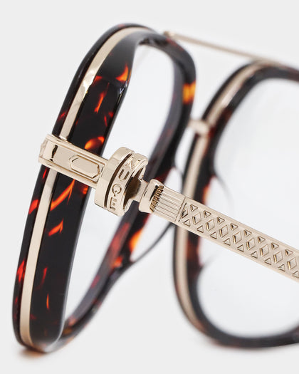 NUQE Quattro Sunglasses Tort/Blue Light