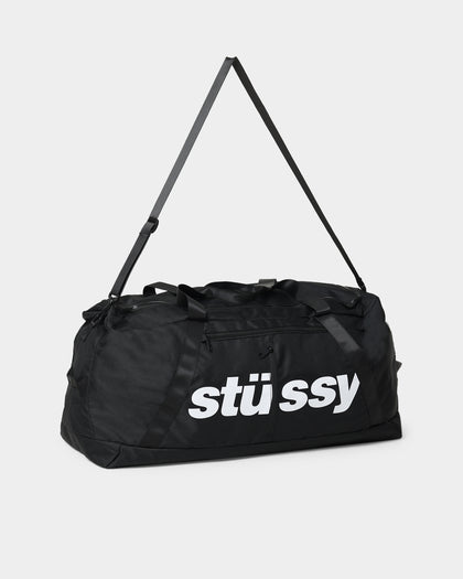Stussy Italic Duffle Bag Black