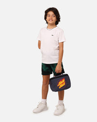 Santa Cruz Kids' Flaming Dot Lunch Box Navy