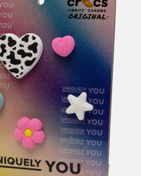 Crocs Girly Icon Jibbitz™ Charms 5 Pack Multi