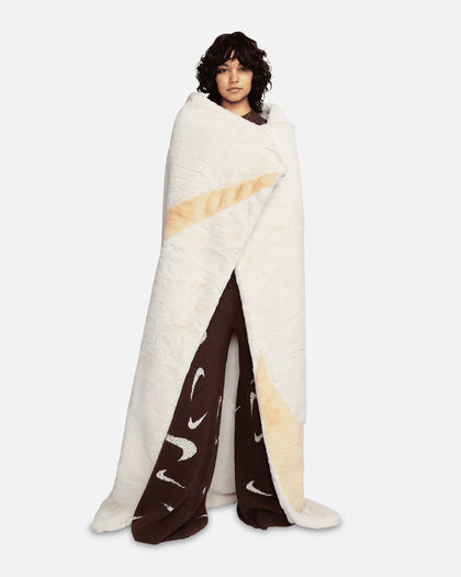 Nike Sportswear Faux Fur Blanket Pale Ivory