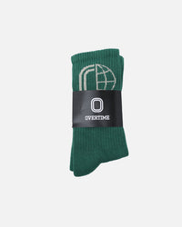 Overtime Pass The Sock Green